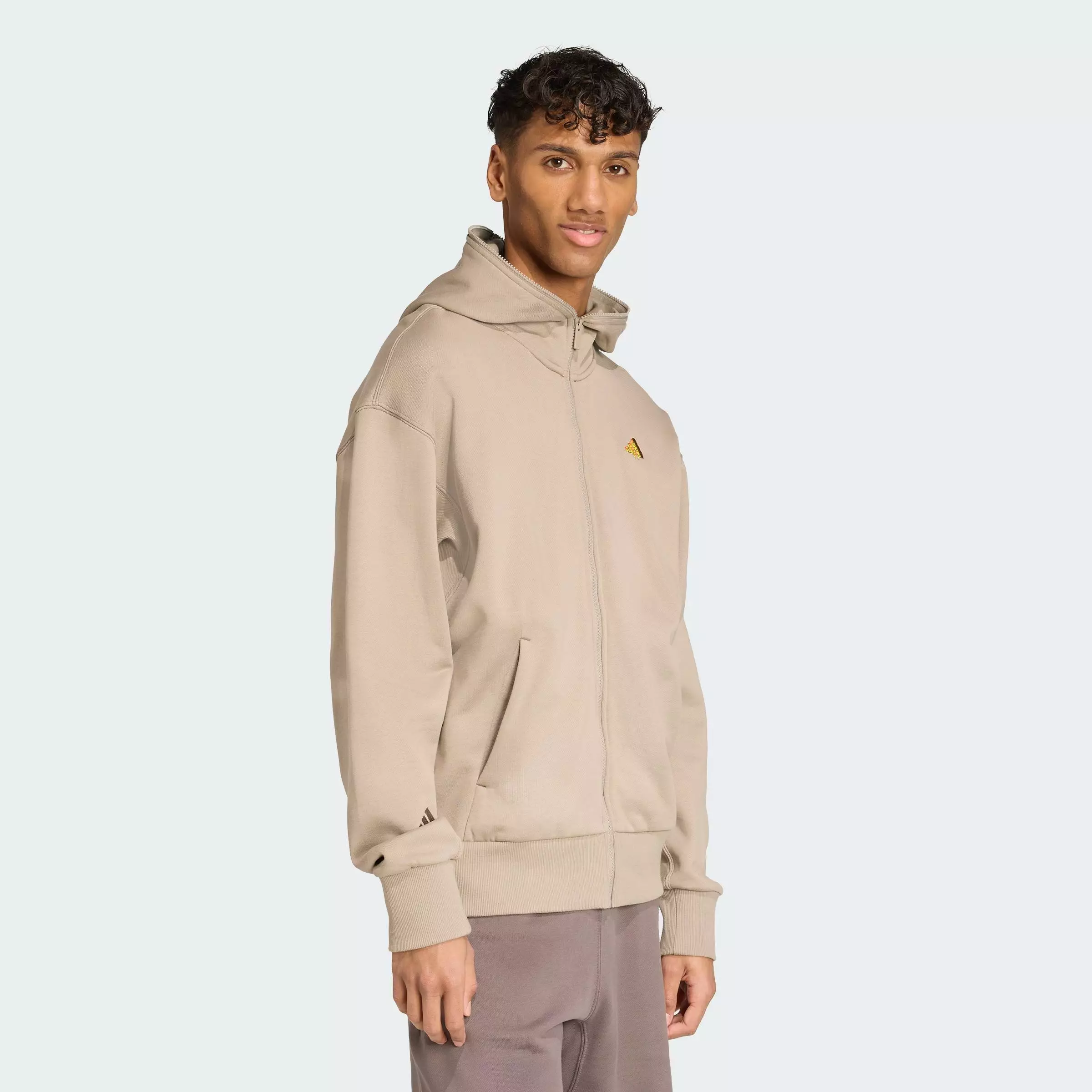 Lifestyle X Fortnite Zip Hoodie Men Beige JV7960