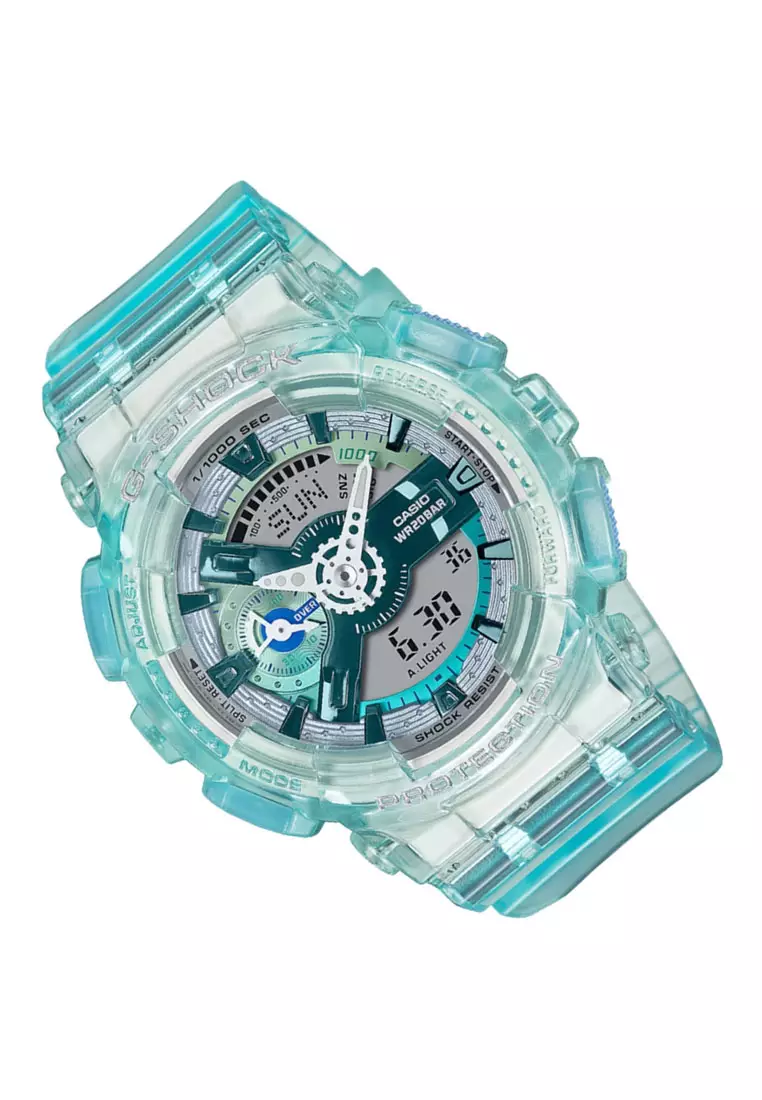 G-shock Women Digital Analog Watch GMA-S110VW-2A