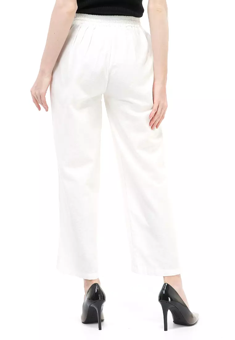 Ulfa Celana Kulot Straight Legged Pants Bawahan Wanita Premium Quality - Bw