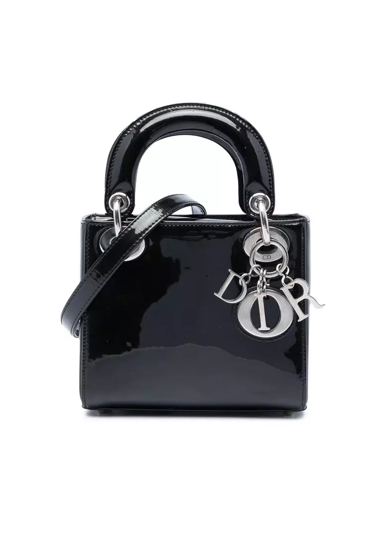 Pre-Loved Dior Mini Patent Lady Dior