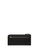 SEMBONIA black Crossgrain Leather L-Zip Around Wallet CC059AC3943515GS_3