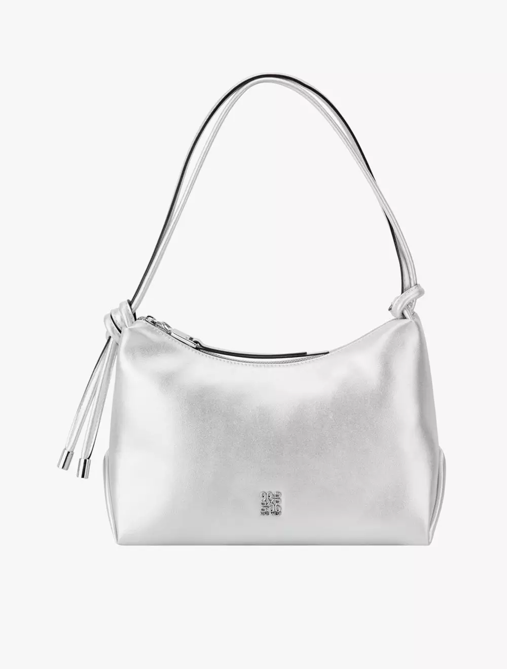 Nine West Oralie Top Zip Shoulder Bag Women's Shoulder Bags - Silver