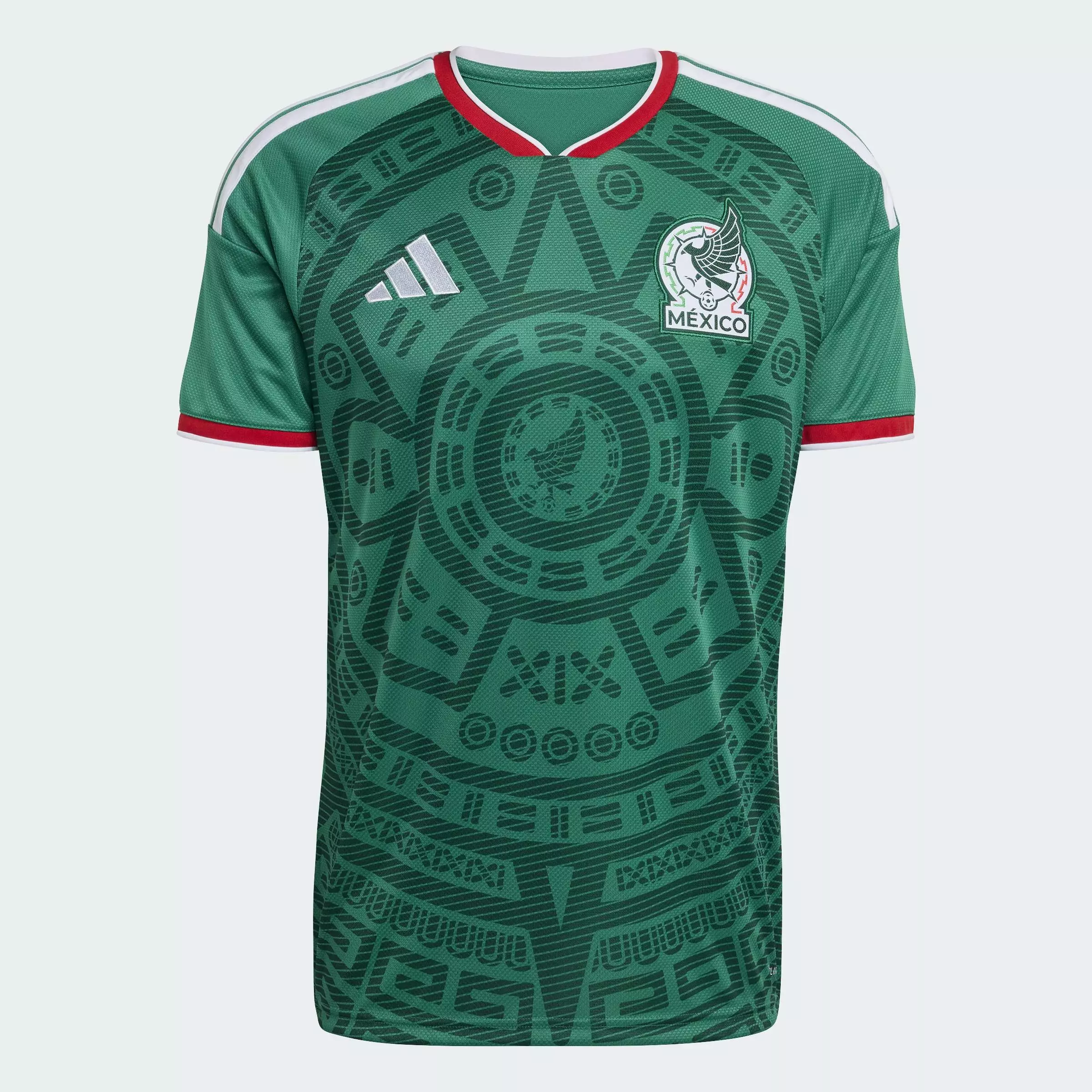 Football Mexico 26 Home Jersey Men Green JL8580