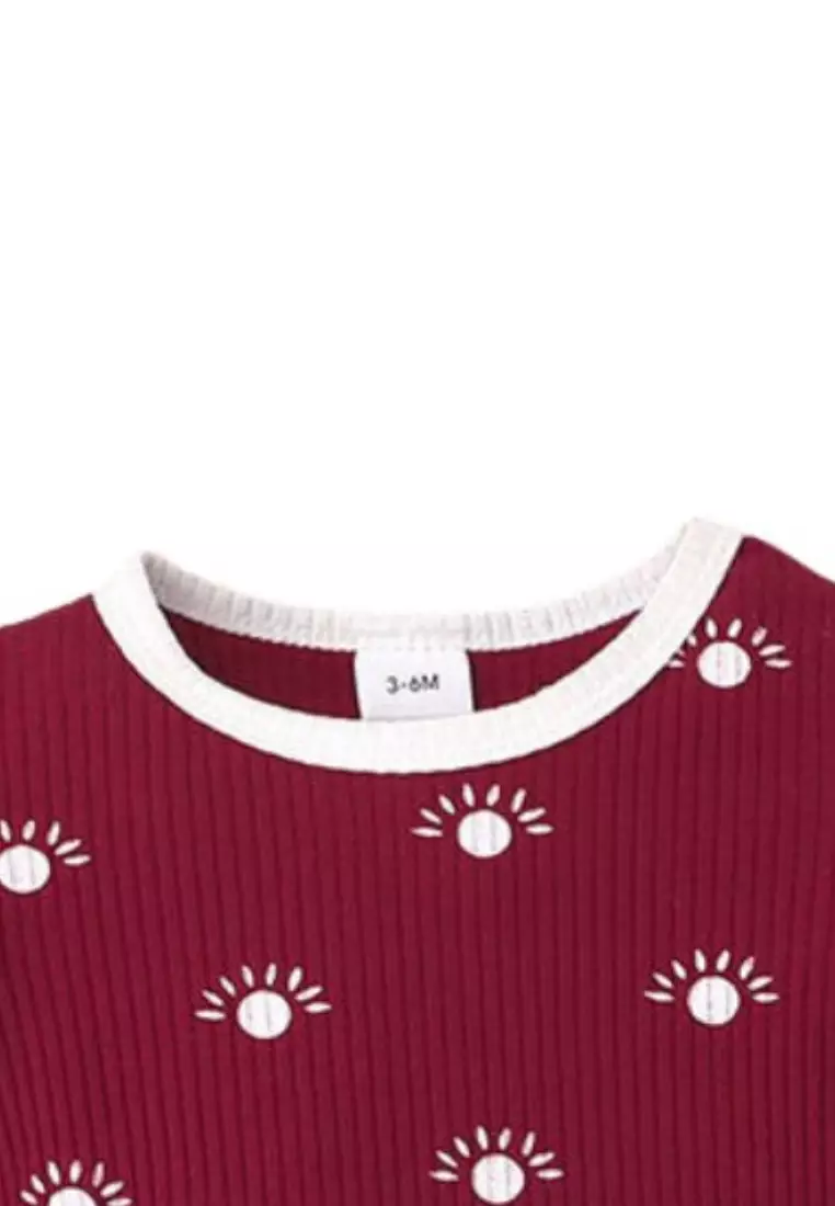 Numer Outfit Set Red