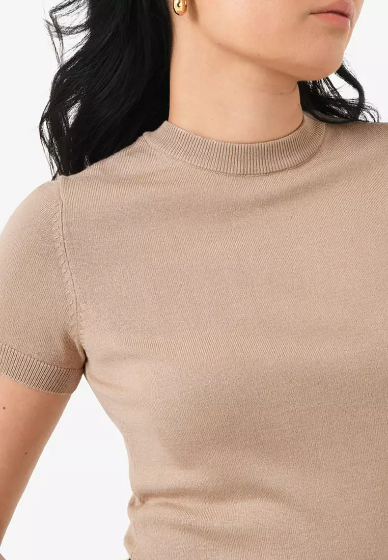 Catherine Short Sleeve Knit
