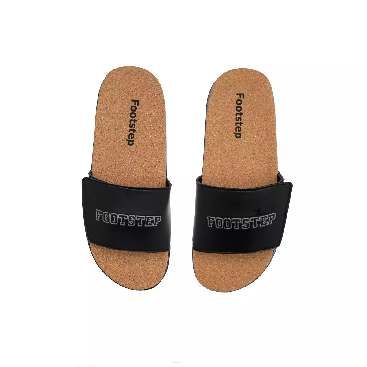 Footstep Footwear Sandal Pria Slide Shelby Velcro White Original Sandal