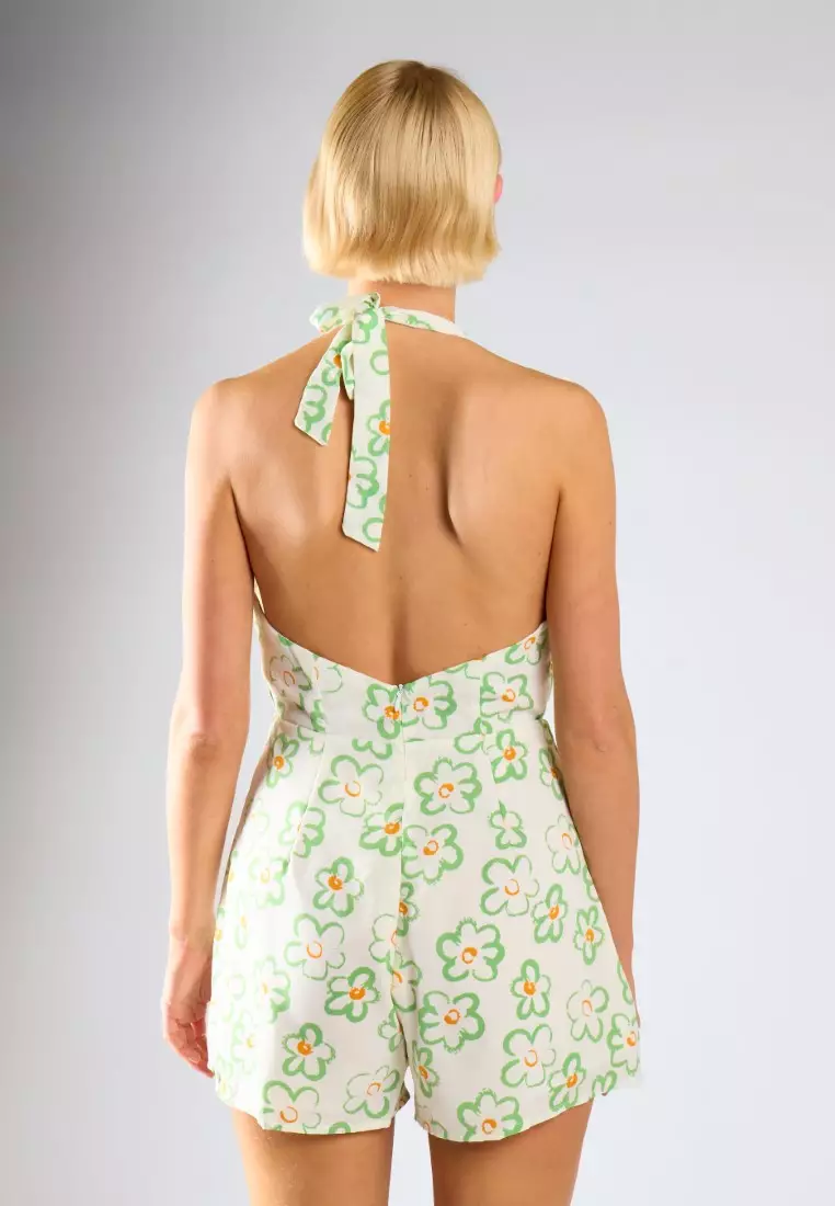 Halter Neck Playsuit