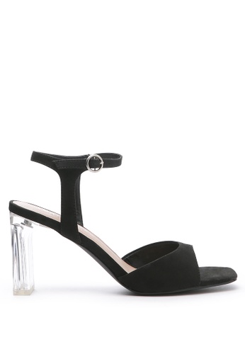 Buy London Rag Wide Fit Clear Block Heel Open Toe Sandal Online