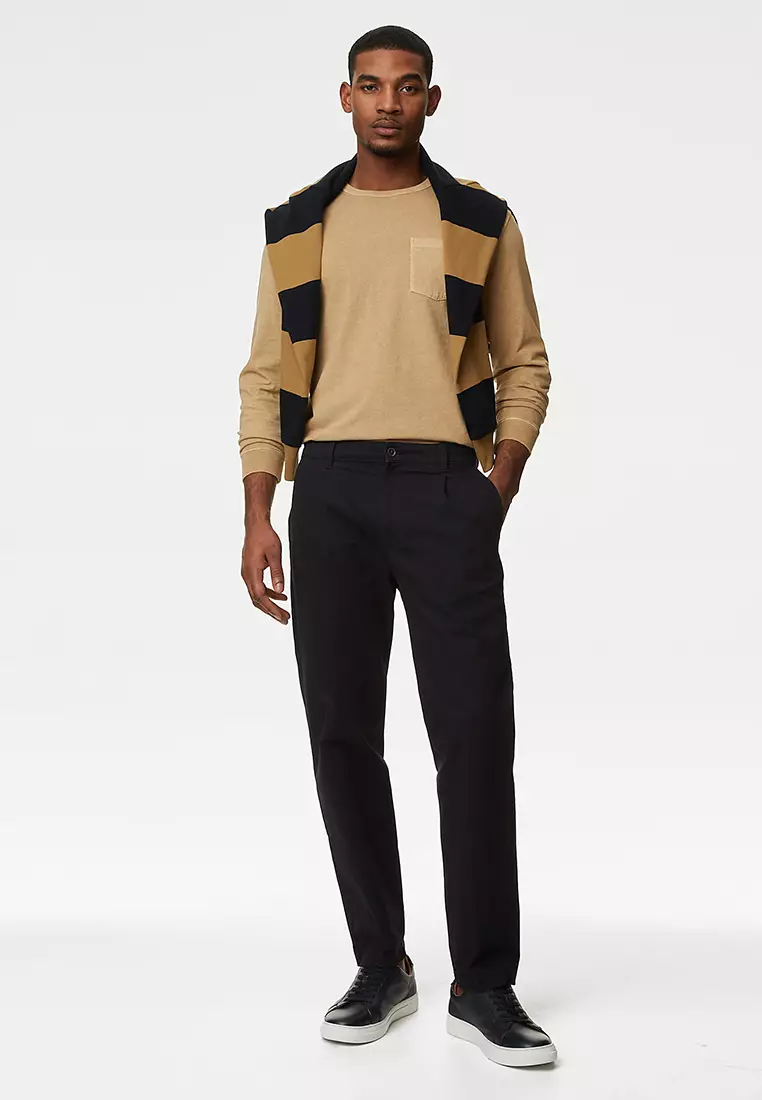 Relaxed Fit Pure Cotton T-Shirt