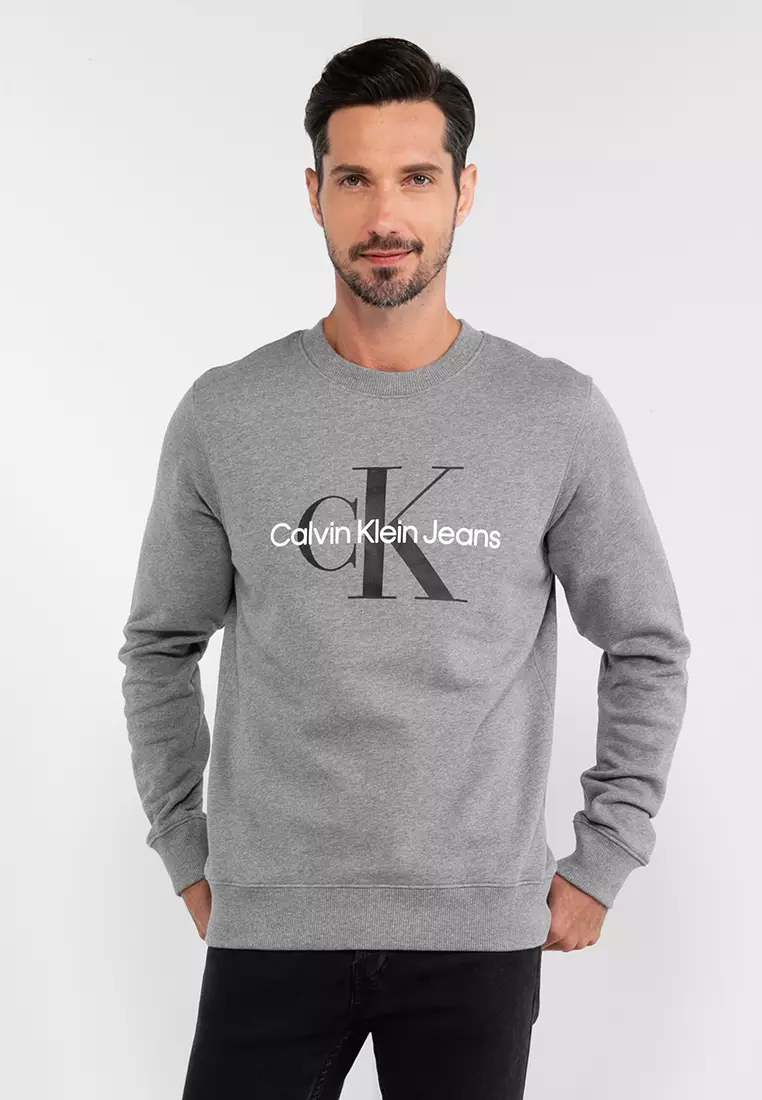 Calvin klein jeans new arrivals crew neck sweatshirt