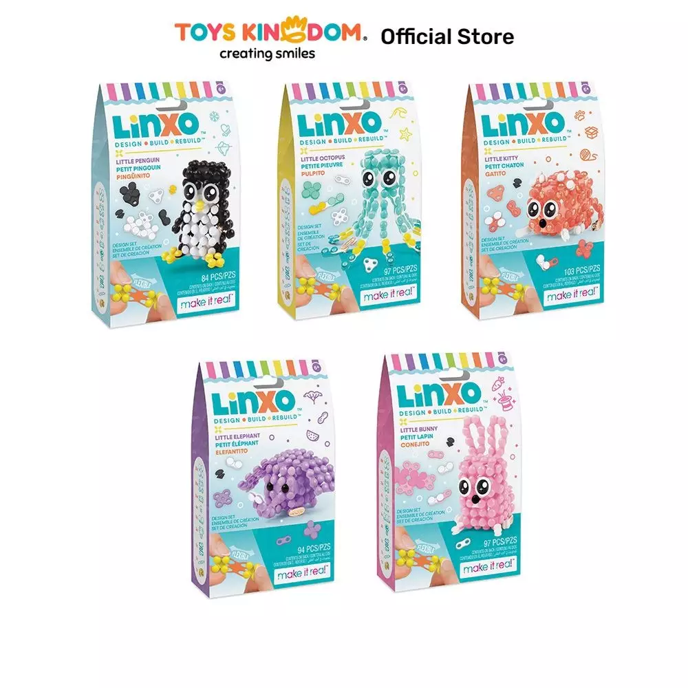 Jual TOYS KINGDOM Make It Real Set Bracelet Linxo Character Random ...