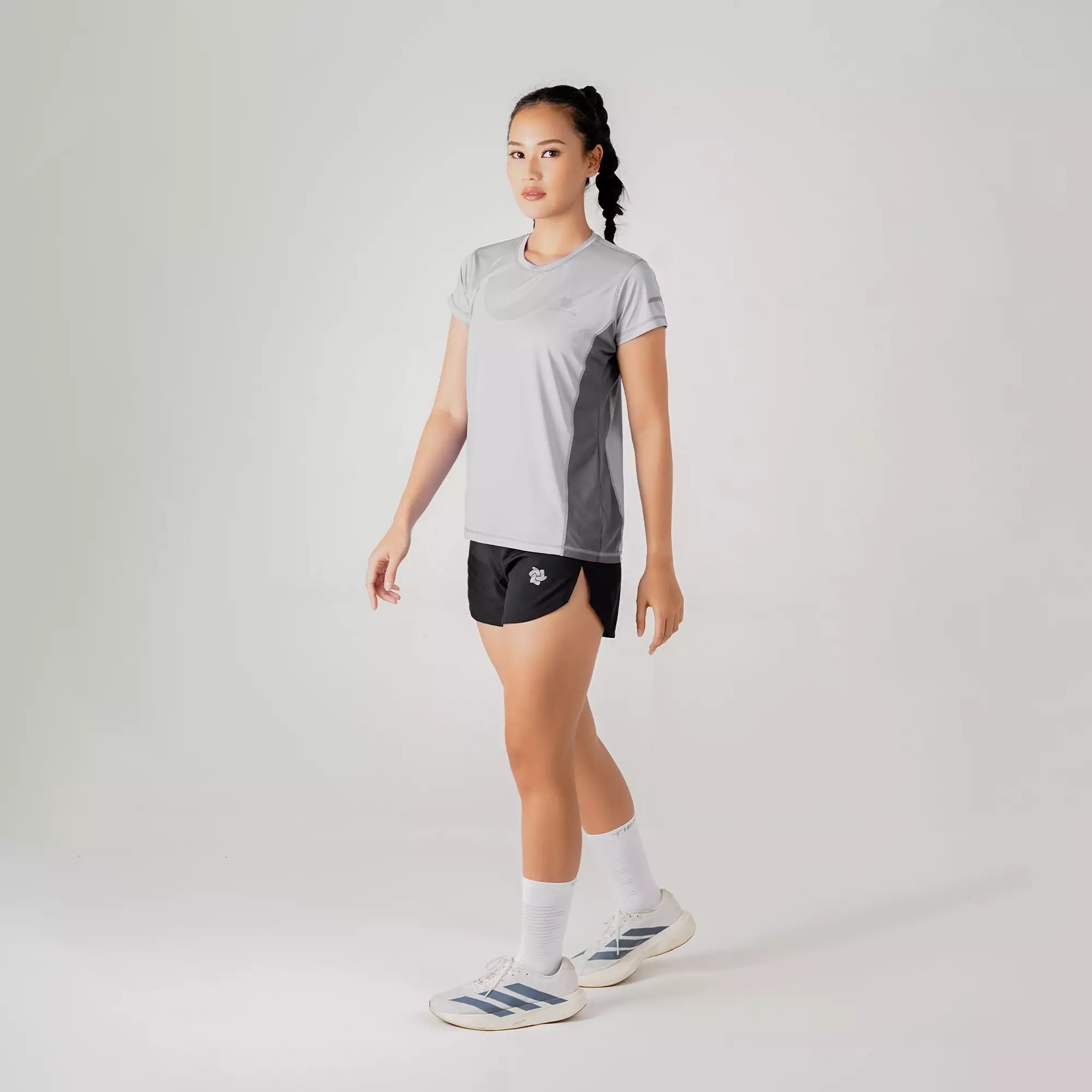Tiento Kaos Olahraga Lari Baju Running Gym Dry Fit X-Lite Neo Wanita