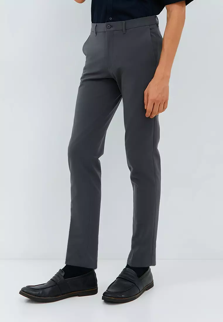 Jobb San Moritz Celana Panjang Modern Slim Fit Dark Grey