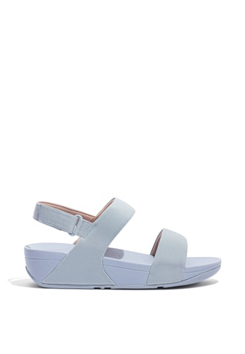 Fitflop blue and beige FitFlop LULU Women's Water-Resistant Sandals - Pale Blue/Beige (EE2-896) 71902SH7AE7434GS_1