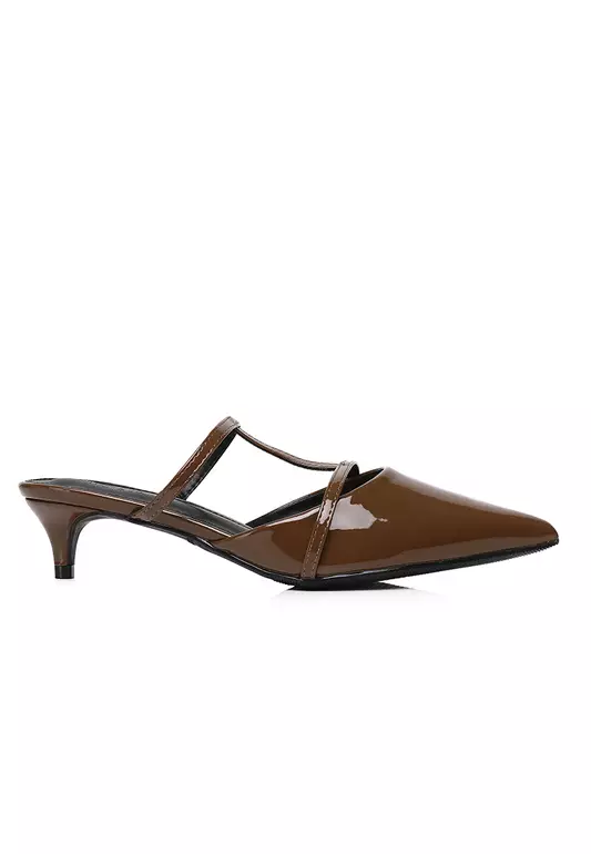 Allison Pointed Toe Kitten Heels