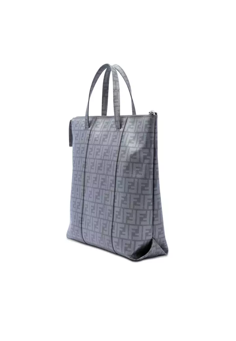 Pre-Loved Fendi Zucca Spalmati Tote