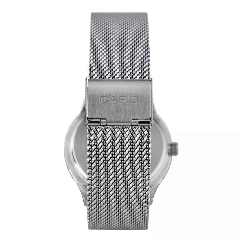 Jam Tangan Pria Casio General MTP-E710M-2AVDF Enticer Men Blue Dial Mesh Band