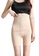 Kiss & Tell beige Premium High Waisted Shaping & Lifting Compression Long Girdle Shapewear Shorts in Nude 278F0USB3BDD69GS_1