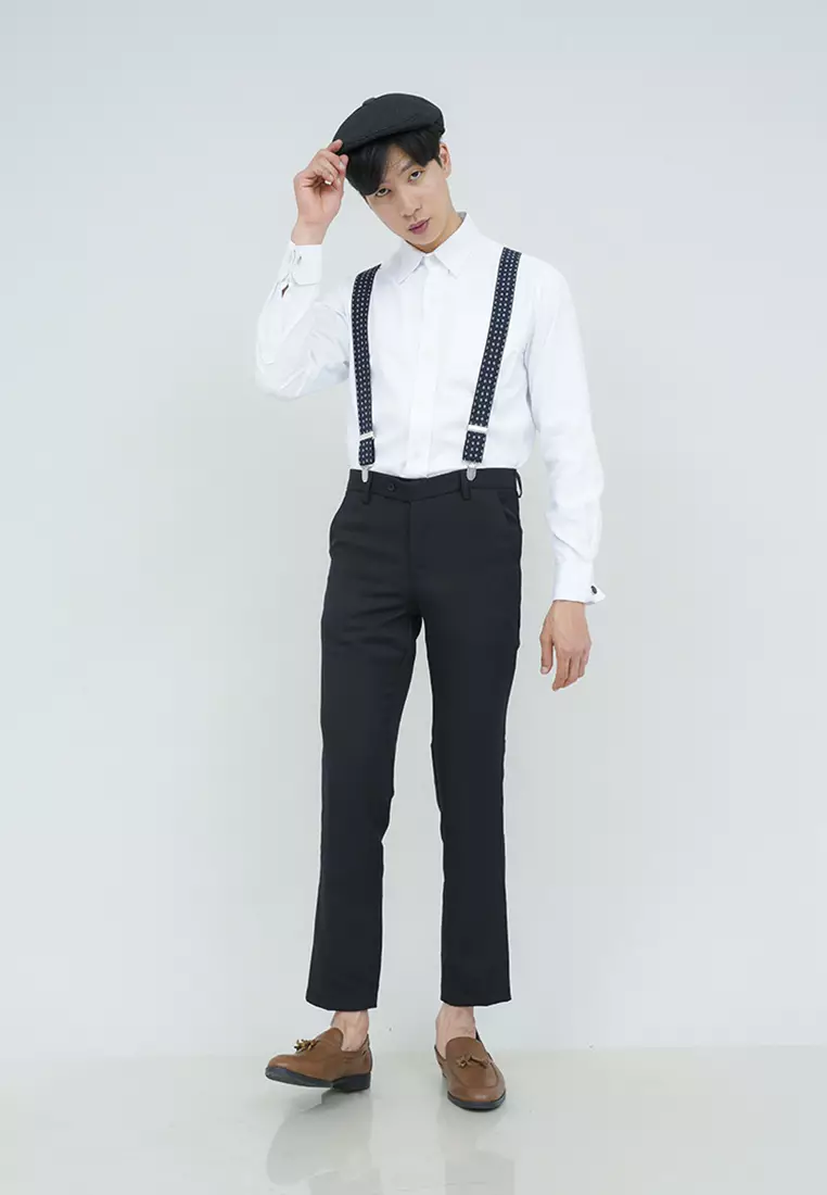 Houseofcuff Suspender Tali Jojon Karet ikat pinggang pria dewasa besar A04