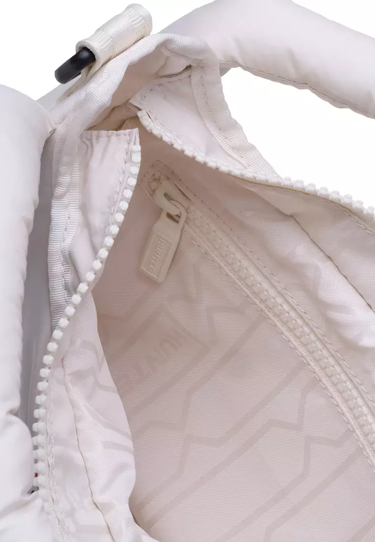 HUNT☆Framed Puffer Midi Hobo - White Willow Buy Hunter Boots FRAMED PUFFER MIDI HOBO 2025 Online | ZALORA