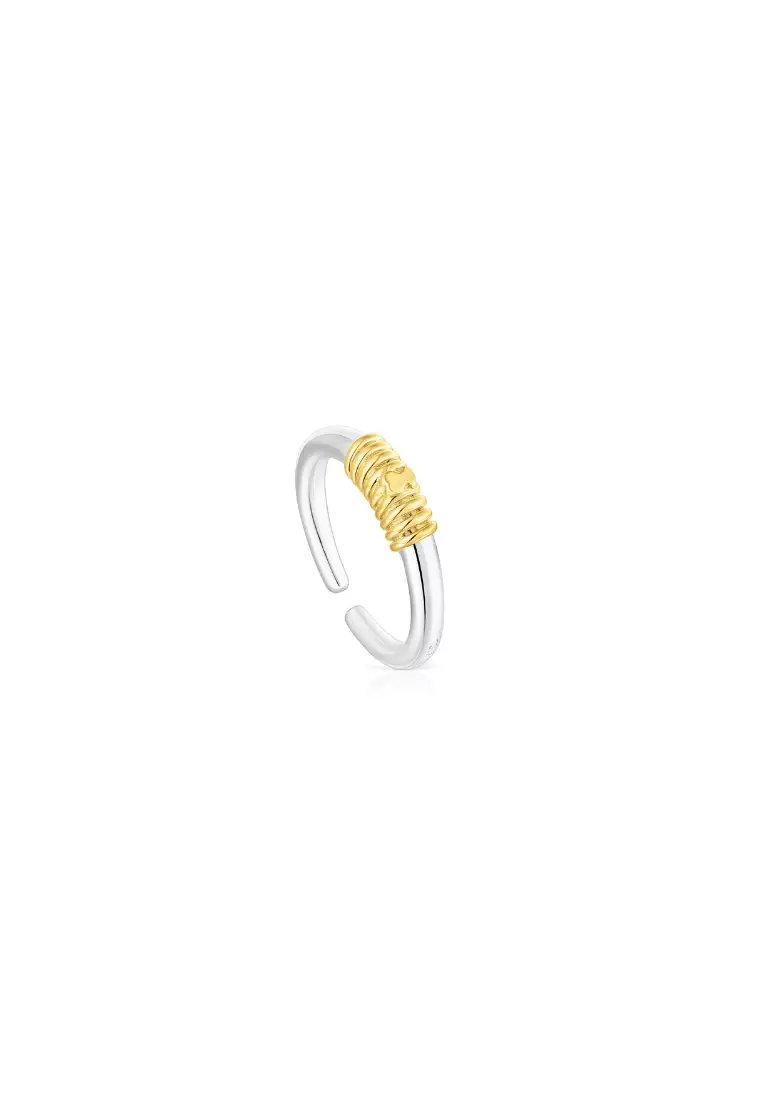 Buy TOUS TOUS Lure Silver and Silver Vermeil Open Ring Online | ZALORA  Malaysia