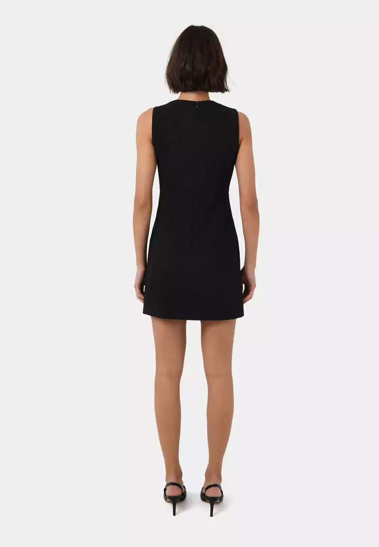 Ava Square Neck Panel Dress