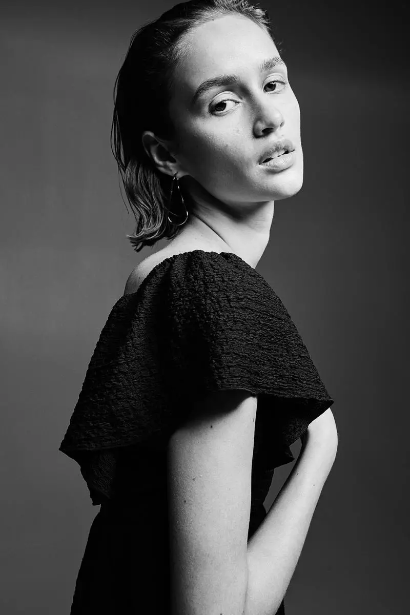 Smocked-bodice dress