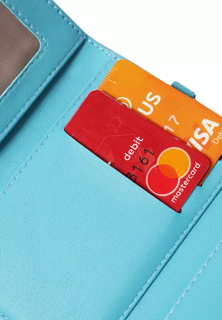 AMC01 Dompet Wallet Kalung ID Card Hazi Putih