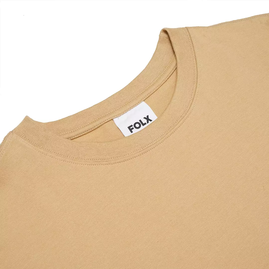 Oversize Japan Cotton T-Shirt Khaki