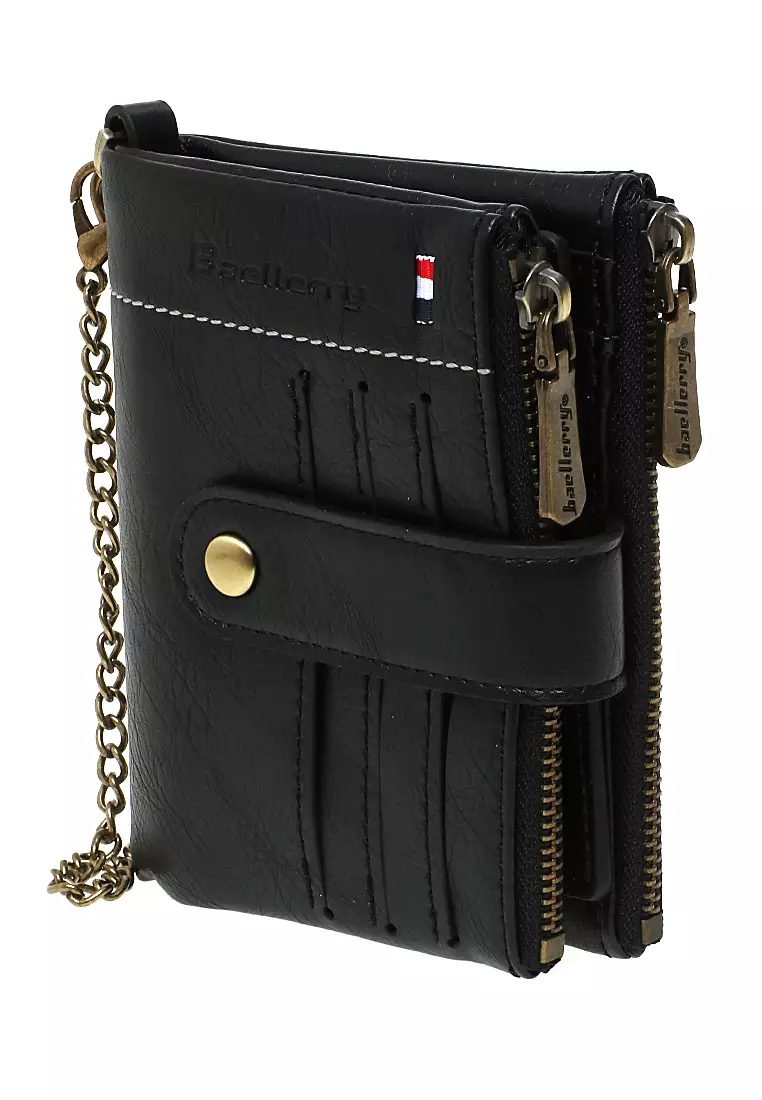 Dompet Pria Model Lipat Casual Wallet Staylish Design Many Slot Material Leather Kulit ORIGINAL