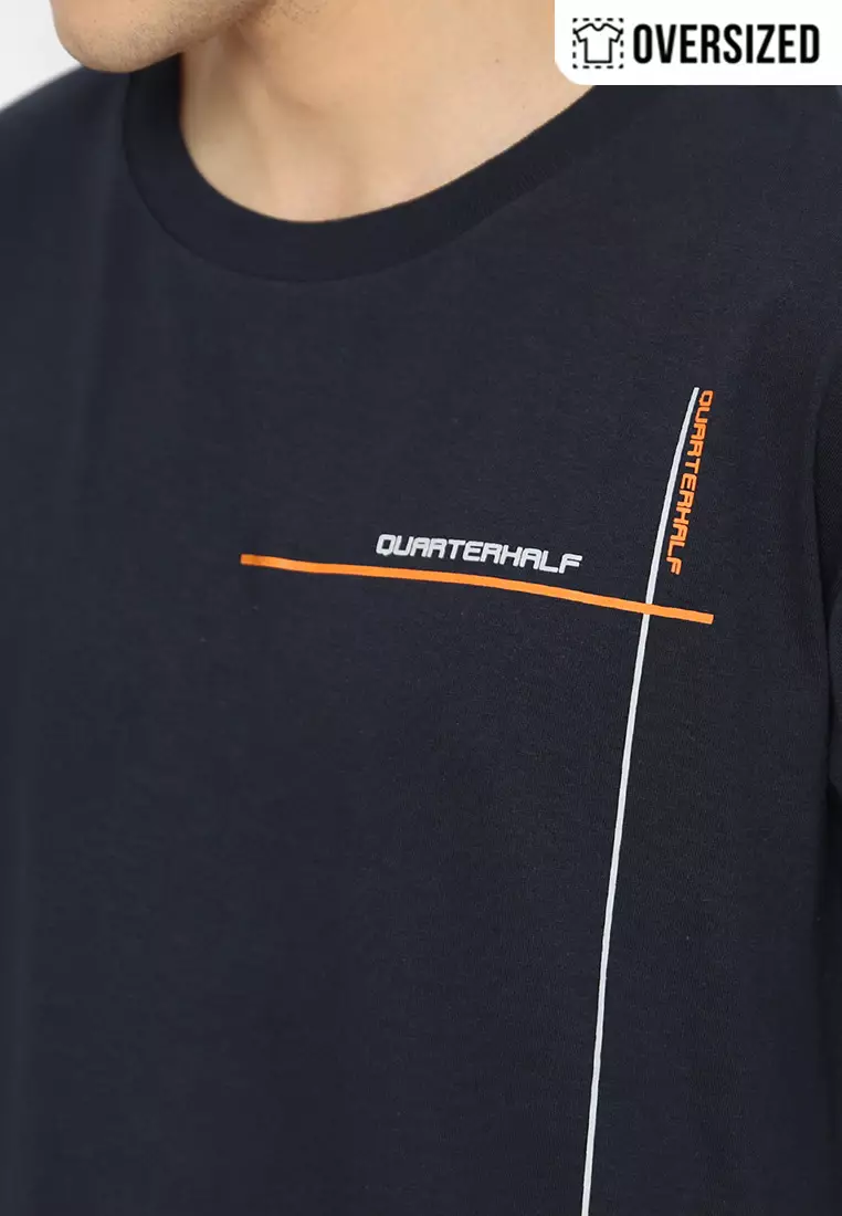 RBJ T-Shirt Cotton Oversized Pria 2079330061