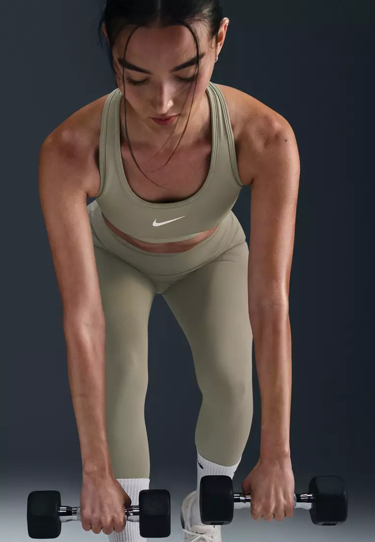 ★Nike★ Dry Fit One Seamless Front High Waist Full Length L Nike One Seamless Front Women's High-Waisted Full-Length