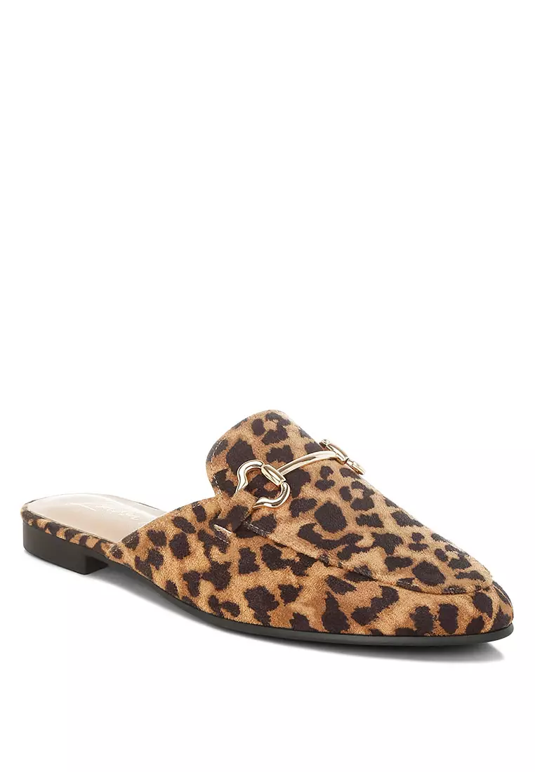 Buy London Rag Horsebit Detail Mules In Tan 2025 Online | ZALORA ...