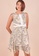 Dressing Paula white Asymmetrical Printed Crinkle Chiffon Dress 56D45AA6F748CBGS_1