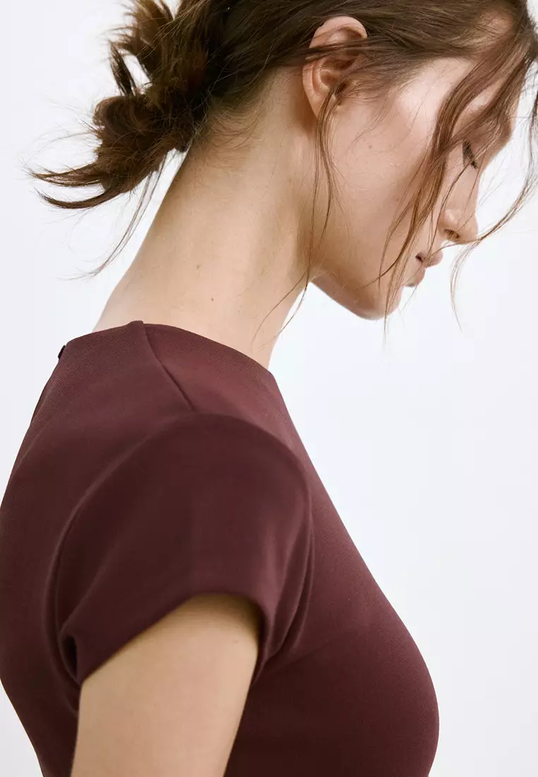Asymmetrical Midi-Dress
