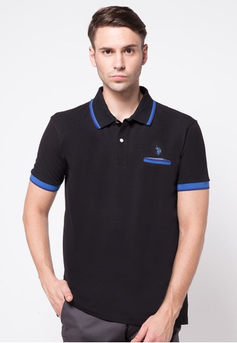Fashion Polo Shirt With Multi-Colored Details