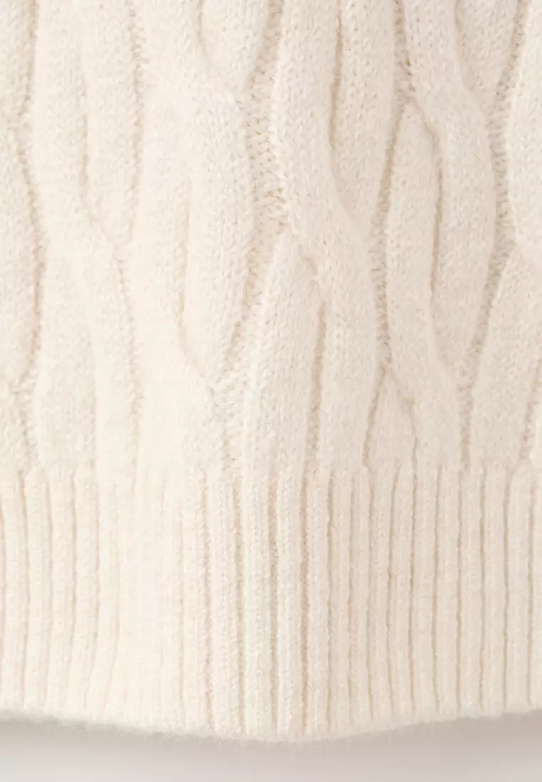 Cable-Knit Sweater