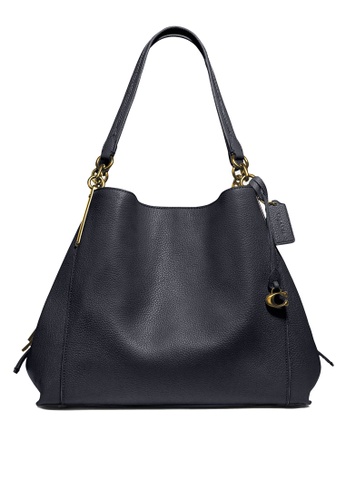Coach dalton 31 leather shoulder bag clearance