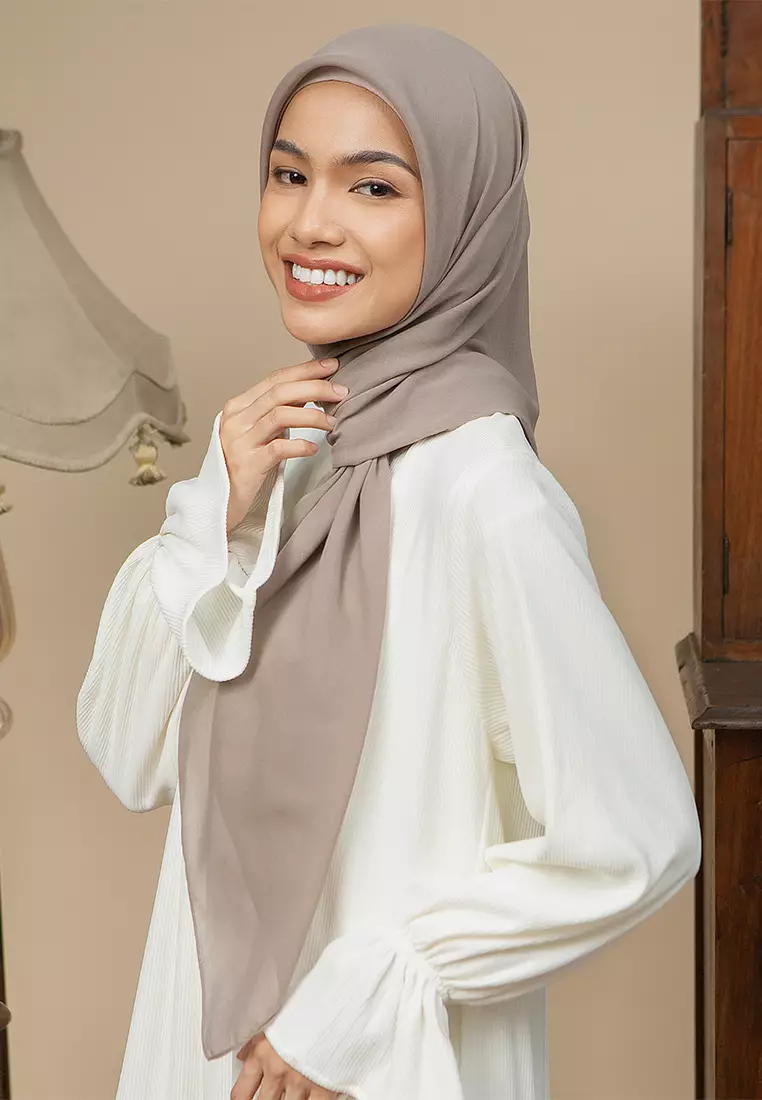 Nala Voal Square Taupe