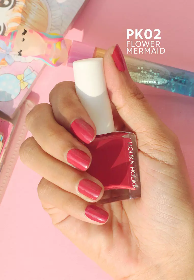 Holika Holika Piece Matching Nails Lacquer - PK02 Flower Mermaid