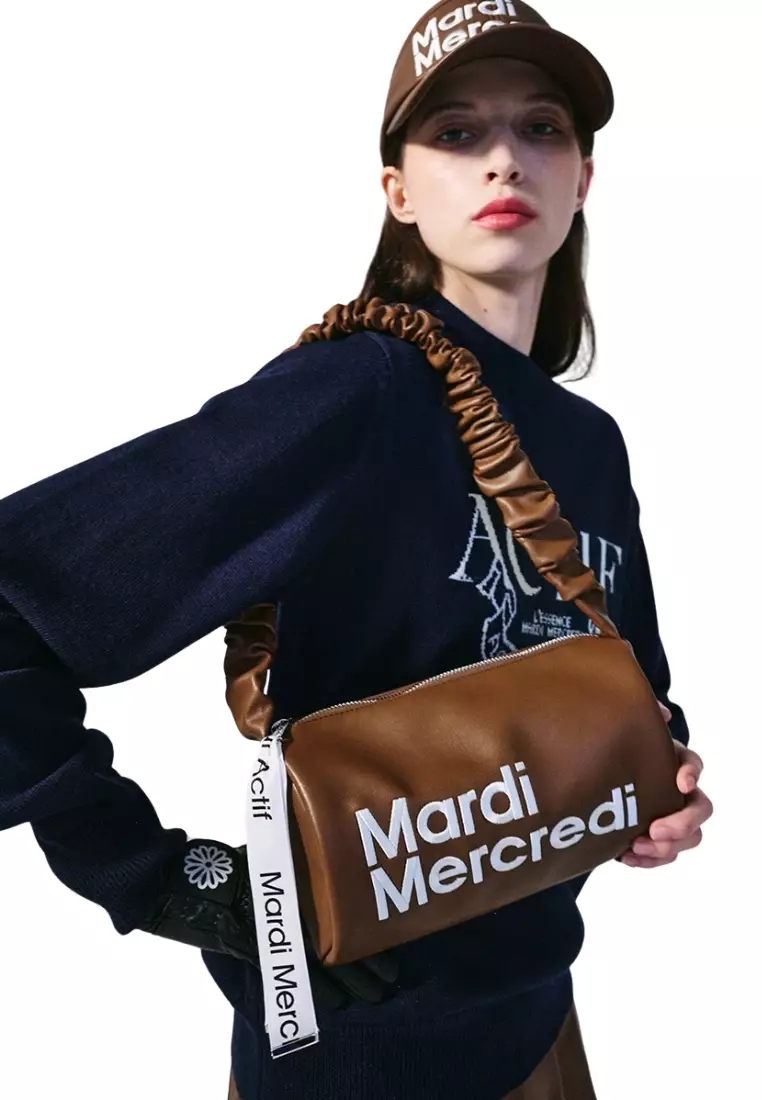 Jual Mardi Mercredi [Actif] Faux Leather Shoulder Bag