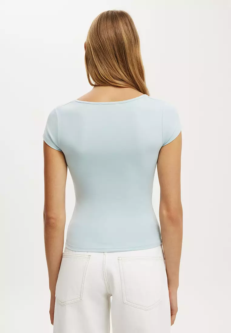 Hold Me Short Sleeves Top