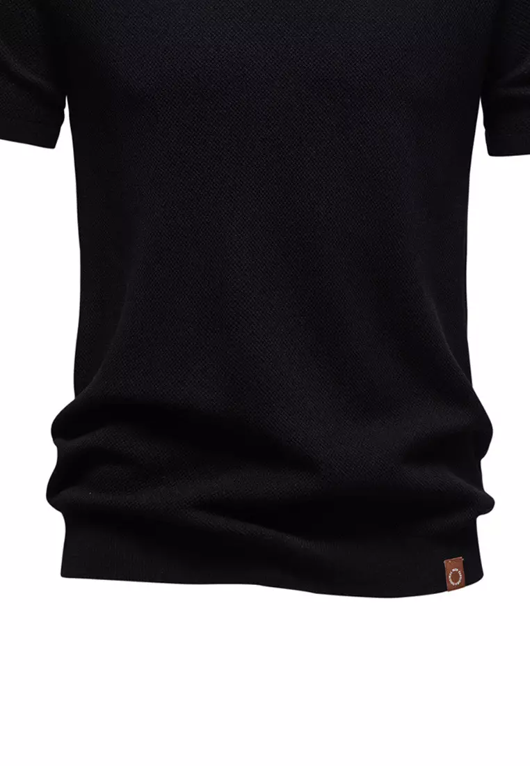 Basic Casual Crew Neck T-Shirt AX-PSD8000