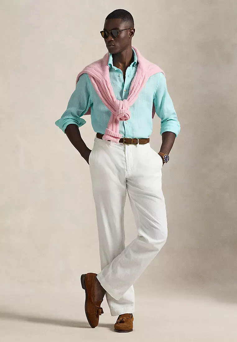 Buy Polo Ralph Lauren Classic Fit Linen Shirt 2026 Online | ZALORA
