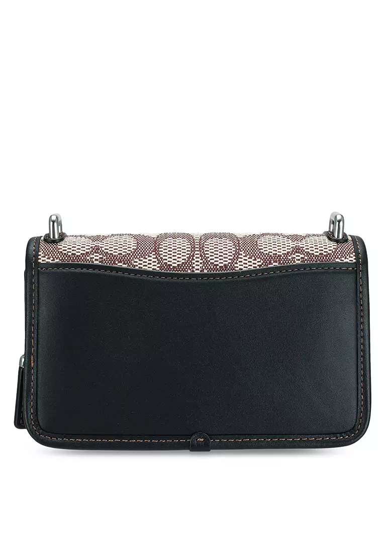 Buy Coach Signature Jacquard Bandit Crossbody Bag cq Online