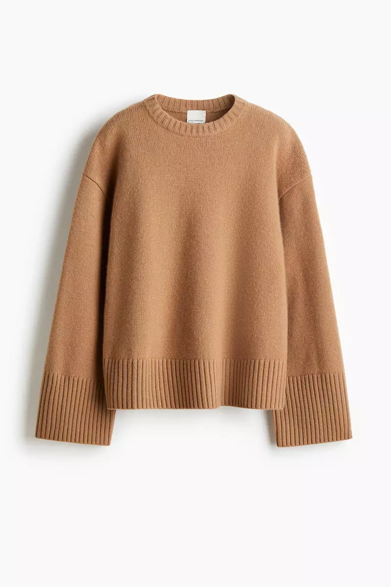 Cashmere-blend jumper