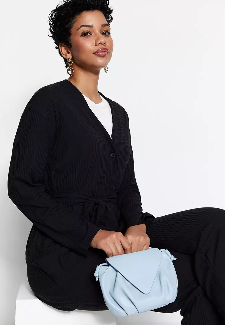 MODEST Rib Tunic & Pants Suit