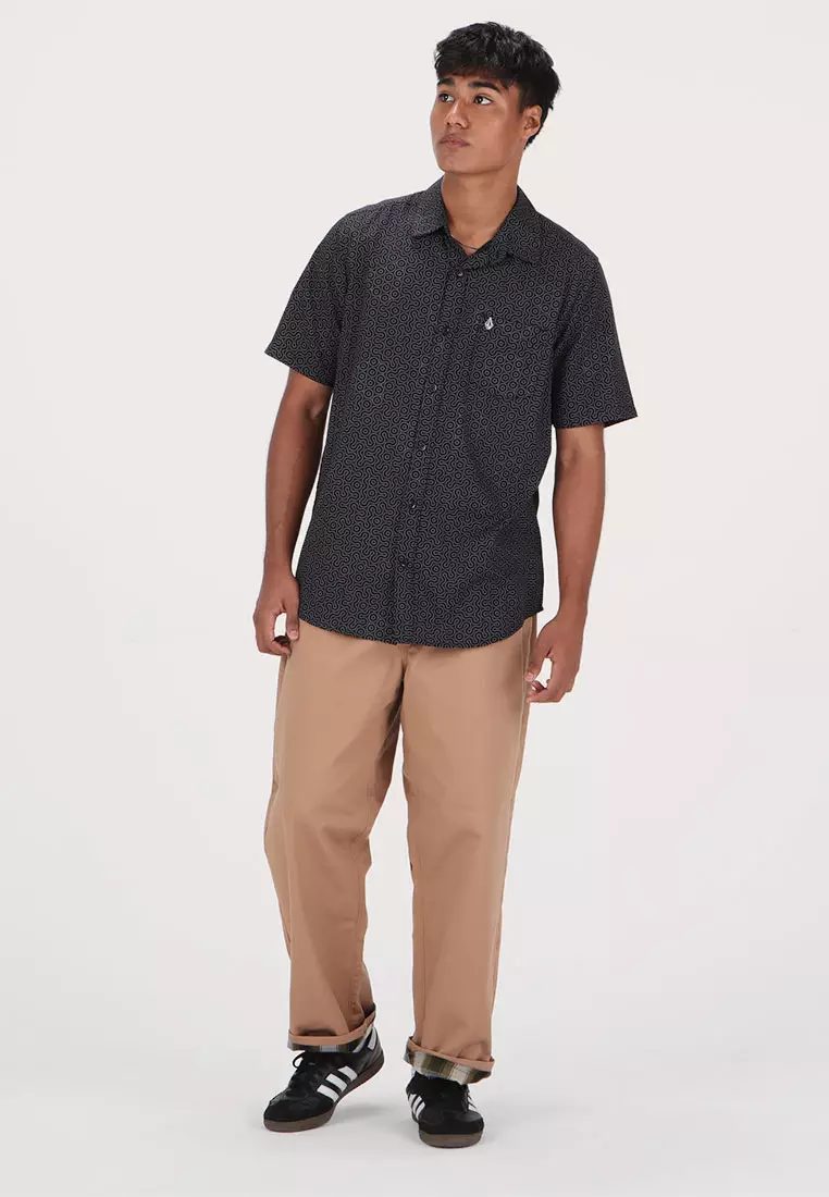 MSH MUSTER SHORT SLEEVE SHIRT BLK