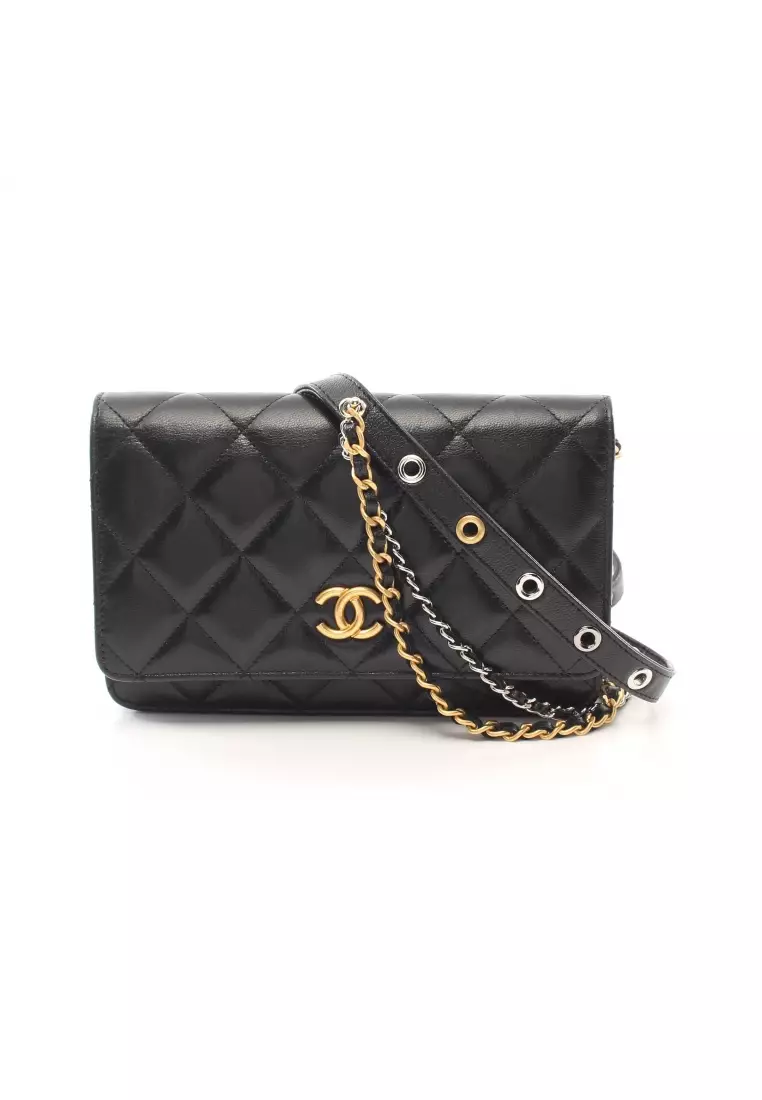 Chanel online wallet lambskin