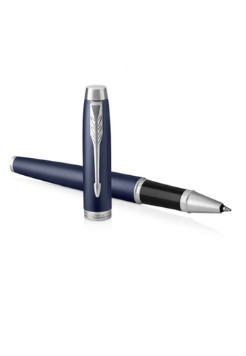 Parker blue and silver IM Rollerball 1931661 CT Blue 3E9B9ACD5D1967GS_1